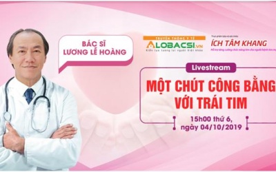 Giao lưu trực tuyến với BS Lương Lễ Hoàng: 'Một chút công bằng với trái tim'