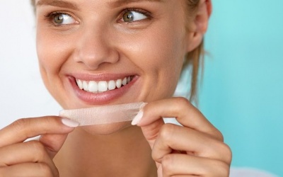 Tác dụng thực của miếng dán làm trắng răng