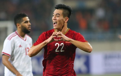 Vòng loại 2 World Cup 2022: Thắng UAE, Việt Nam chiếm ngôi đầu bảng G