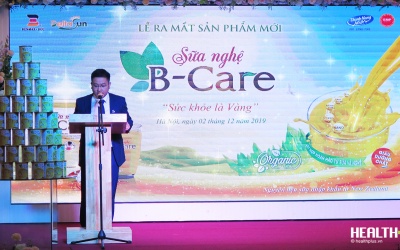 Ra mắt sữa nghệ B-Care, tốt cho phụ nữ sau sinh, người bệnh đau dạ dày