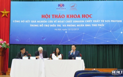 Công bố nghiên cứu về hoạt chất Lunasin hỗ trợ đẩy lùi ung thư phổi