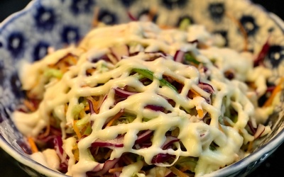 Salad bắp cải trộn sốt mayonnaise – Món thanh mát cho ngày hanh khô