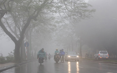 Thời tiết 6/1/2019: Bắc bộ có sương mù, mưa nhỏ, Trung và Nam bộ nắng ấm