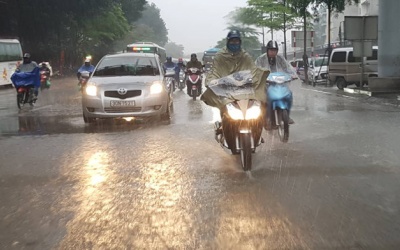 Dự báo thời tiết đêm 3/3 và ngày 4/3: Bắc Bộ mưa rào, có nơi có dông đề phòng ngập lụt