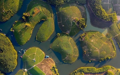 Ngắm phong cảnh Việt Nam đẹp lạ qua ảnh flycam đăng trên Tạp chí Mỹ