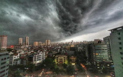 Dự báo thời tiết đêm 14/5 và ngày 15/5: Hà Nội ngày nắng nóng, đêm có mưa rào và dông 