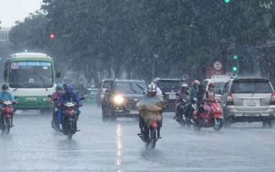 Dự báo thời tiết đêm 22/5 và ngày 23/5: Miền Bắc đêm và sáng có mưa, có nơi mưa rất to