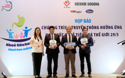 Vinamilk đồng hành cùng chương trình truyền thông hưởng ứng “Ngày sức khỏe tiêu hóa thế giới” 