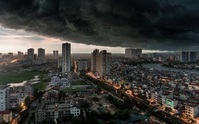 Dự báo thời tiết: Mưa dông khu vực nội thành Hà Nội