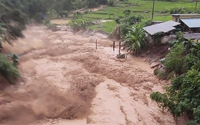 Dự báo thời tiết: Mưa lớn, Bắc Bộ đề phòng lũ quét