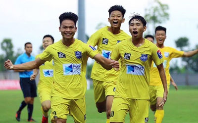 U17 SLNA vô địch giải bóng đá U17 quốc gia 2020