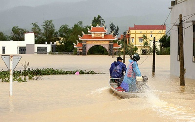 Dự báo thời tiết: Bão số 8 gây nguy hiểm cho Trung Bộ