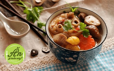 Gợi ý thực đơn tuần mới: Thịt lợn hầm hạt dẻ ấm áp ngày lạnh
