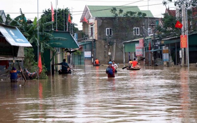 Dự báo thời tiết: Sau bão, Trung Bộ mưa lớn diện rộng