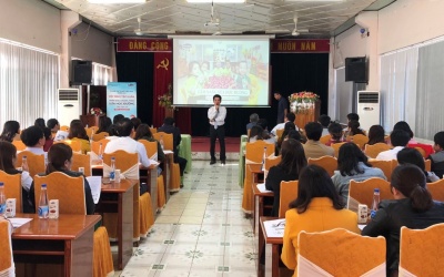 Trẻ em Trà Vinh được thụ hưởng chương trình sữa học đường