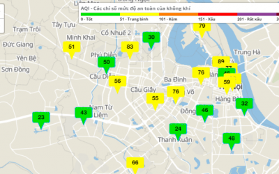 Chất lượng không khí tại Hà Nội được cải thiện rõ rệt