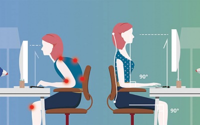 Cải thiện đau cổ vai gáy do ngồi trước máy tính sai tư thế