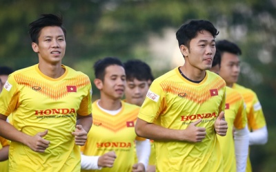 ĐT Việt Nam tập buổi đầu tiên trong năm 2020