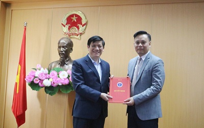 Bộ Y tế bổ nhiệm các chức vụ Lãnh đạo một số đơn vị