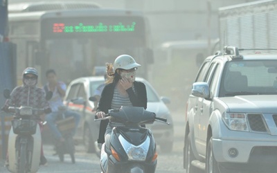 Cảnh báo chất lượng không khí Hà Nội nguy hại cho sức khỏe