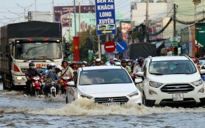 Dự báo thời tiết: TP.HCM nguy cơ ngập úng do triều cường