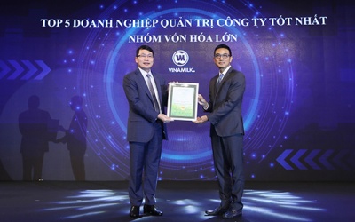 Vinamilk “bội thu” giải thưởng về quản trị công ty