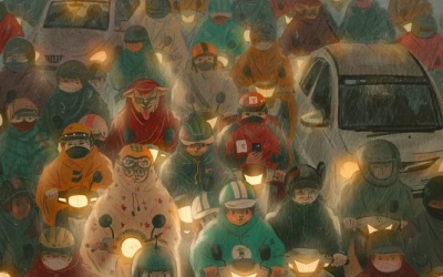 Một Việt Nam 'rất lạ mà quen' qua góc nhìn tranh minh họa tại Vietnam Reimagined