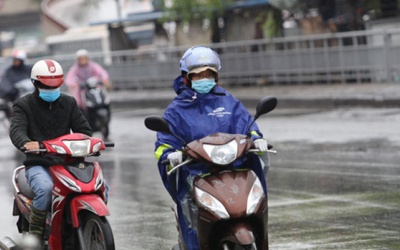 Dự báo thời tiết: Miền Bắc mưa rét do không khí lạnh tăng cường
