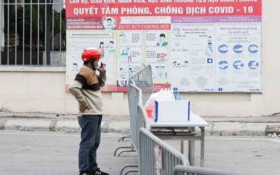 Danh sách những khu vực ở Hà Nội đang bị phong tỏa