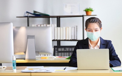 Cách tăng cường sức khỏe cho dân văn phòng mùa dịch COVID-19