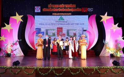 Vina-Link Group vinh dự nhận 5 Cúp vàng “Sản phẩm Vàng vì sức khỏe cộng đồng' năm 2021