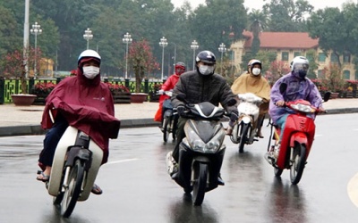 Dự báo thời tiết ngày Quốc tế Phụ nữ 8/3: Hà Nội mưa lạnh, nồm ẩm