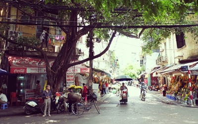 Nhiều điểm xanh trên bản đồ chất lượng không khí Hà Nội