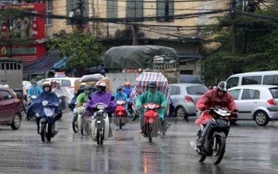 Nam Bộ, Tây Bắc Bộ đề phòng mưa dông vào chiều tối và đêm
