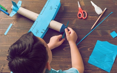 Gợi ý một vài hoạt động cho trẻ tại nhà mùa dịch