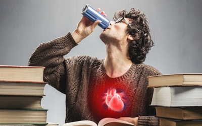 Uống nhiều nước tăng lực có thể dẫn tới suy tim?