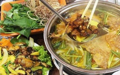 Cuối tuần mát trời, nấu ngay nồi lẩu ếch đãi cả nhà