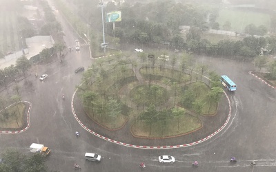 Bắc Bộ mưa to diện rộng, Trung Bộ nắng nóng trong ngày 8/6