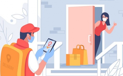 Bảo vệ sức khỏe khi nhận hàng online trong mùa dịch COVID-19