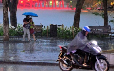 Cuối tuần Bắc Bộ, Bắc Trung Bộ giảm mưa