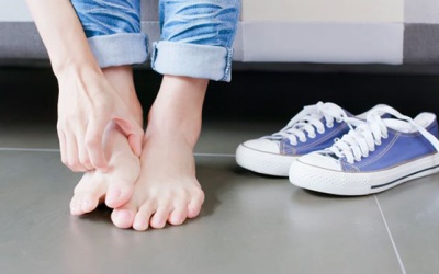 Ngăn ngừa nấm bàn chân trong mùa Hè