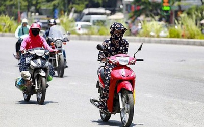 Bắc Bộ ngày nắng nóng gay gắt, chiều tối mưa dông vài nơi