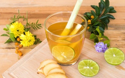 Cách nấu nước chanh sả gừng tăng cường sức đề kháng mùa dịch