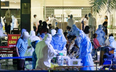 Hà Nội: Thêm 36 ca dương tính, thông báo khẩn tìm người đến BV Phổi 