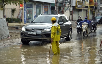 Bắc Bộ, Thanh Hóa đón mưa diện rộng, đề phòng lũ và ngập úng 