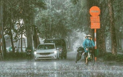 Bắc Bộ và Thanh Hóa mưa lớn diện rộng ngày đầu tuần