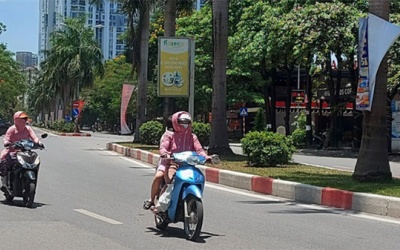 Bắc Bộ và Trung Bộ nắng nóng, chỉ số tia cực tím ở mức gây hại rất cao