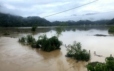 Nhiều khu vực cần đề phòng lũ quét, dông lốc do mưa lớn cục bộ