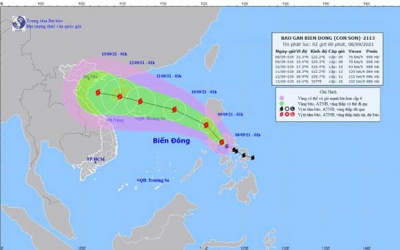 Bão Conson diễn biến khó lường, nhiều khả năng ảnh hưởng đến đất liền Việt Nam