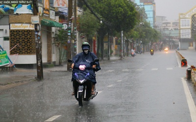Mưa rào và dông rải rác nhiều khu vực trong ngày đầu tuần